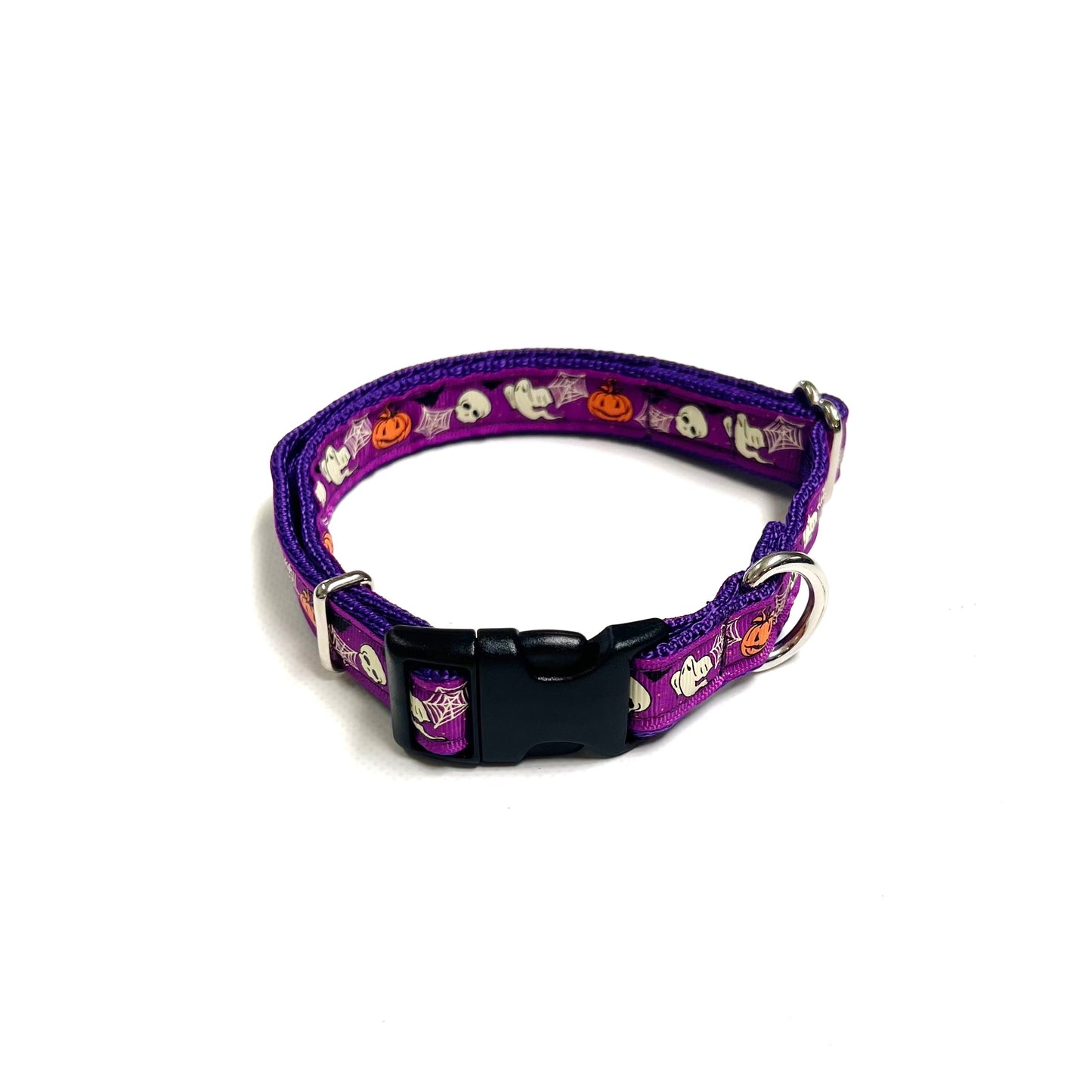 Halloween Dog Collars Adjustable 20mm Wide In Various Designs Small Medium Large