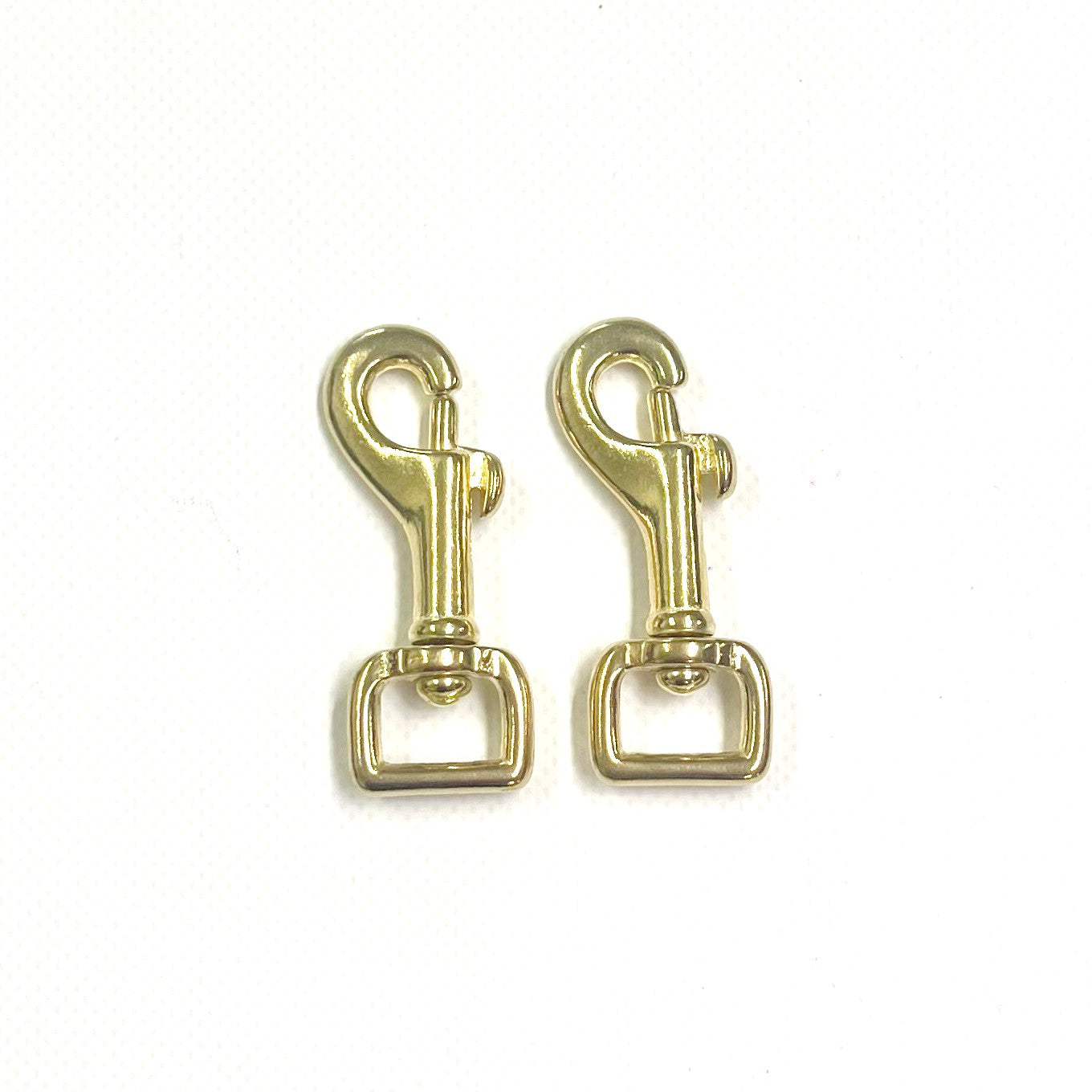 12mm 16mm 20mm 25mm Heavy Duty Solid Brass Trigger Clips Hooks Swivel x1 x2 x5 x10