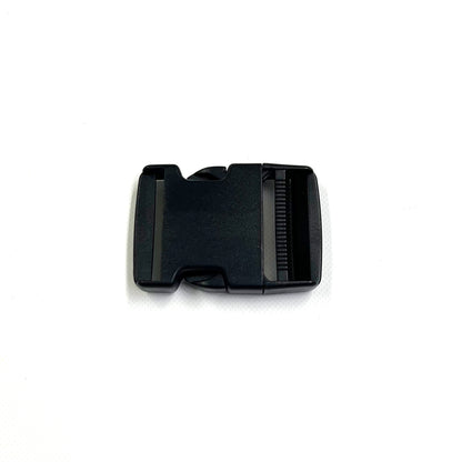 50mm Black Plastic Side-Release Buckles For Webbing Bags Straps Fastenings x10