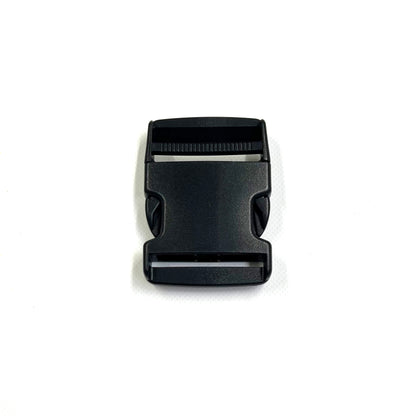 50mm Black Plastic Side-Release Buckles For Webbing Bags Straps Fastenings x10
