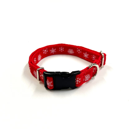 Christmas Dog Collars Adjustable 20mm Wide In Various Designs Small Medium Large