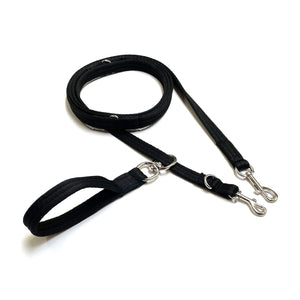 Horse Lunge Line / Dog Training Lead - 20mm Or 25mm Webbing With Solid Brass Clip