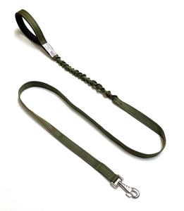 Shock Absorbing Bungee Dog Lead Training Walking Leash With Soft Padded Handle