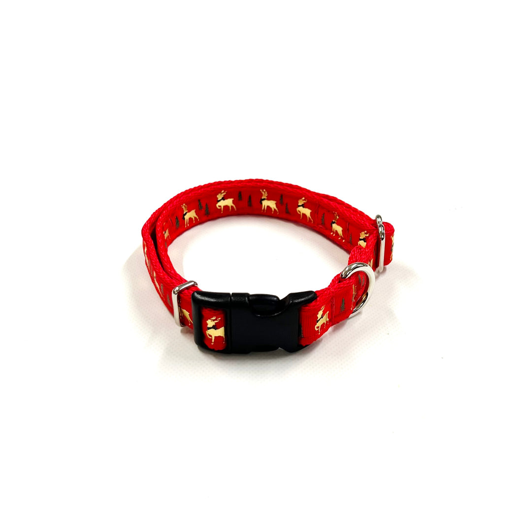 Christmas Dog Collars Adjustable 20mm Wide In Various Designs Small Medium Large