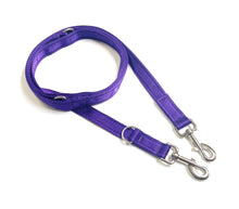 Load image into Gallery viewer, Police Style Dog Training Leads Double Ended Obedience Leash Multi-Functional 25mm Cushion Webbing