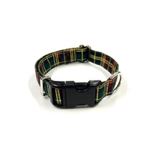Load image into Gallery viewer, Christmas Dog Collars Adjustable 100% Cotton Fabric 25mm Wide In Various Designs Small Medium Large