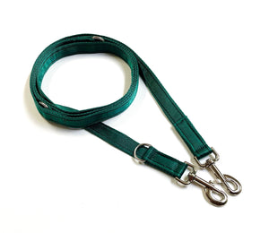 Police Style Dog Training Leads Double Ended Obedience Leash Multi-Functional 25mm Cushion Webbing