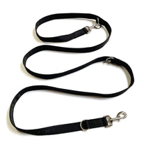 Load image into Gallery viewer, Police Style Dog Training Leads Double Ended Obedience Leash Multi-Functional 25mm Cushion Webbing