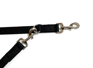 Police Style Dog Training Leads Double Ended Obedience Leash Multi-Functional 25mm Cushion Webbing