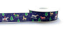 Load image into Gallery viewer, Christmas Ribbon 25mm Wide Gift Wrapping Decorations Presents Crafts