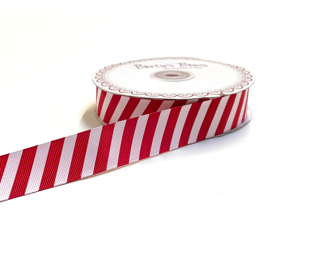 Christmas Ribbon 22mm Wide Grosgrain Gift Wrapping Decorations Presents Crafts