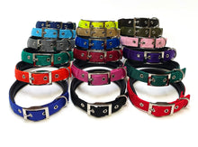 Load image into Gallery viewer, Dog Collar Adjustable Soft Padded Collar 25mm Wide Small Medium Large 20 Colours