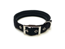 Load image into Gallery viewer, Dog Collar Adjustable Soft Padded Collar 25mm Wide Small Medium Large 20 Colours