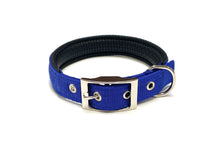 Load image into Gallery viewer, Dog Collar Adjustable Soft Padded Collar 25mm Wide Small Medium Large 20 Colours