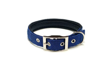 Load image into Gallery viewer, Dog Collar Adjustable Soft Padded Collar 25mm Wide Small Medium Large 20 Colours