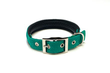 Load image into Gallery viewer, Dog Collar Adjustable Soft Padded Collar 25mm Wide Small Medium Large 20 Colours