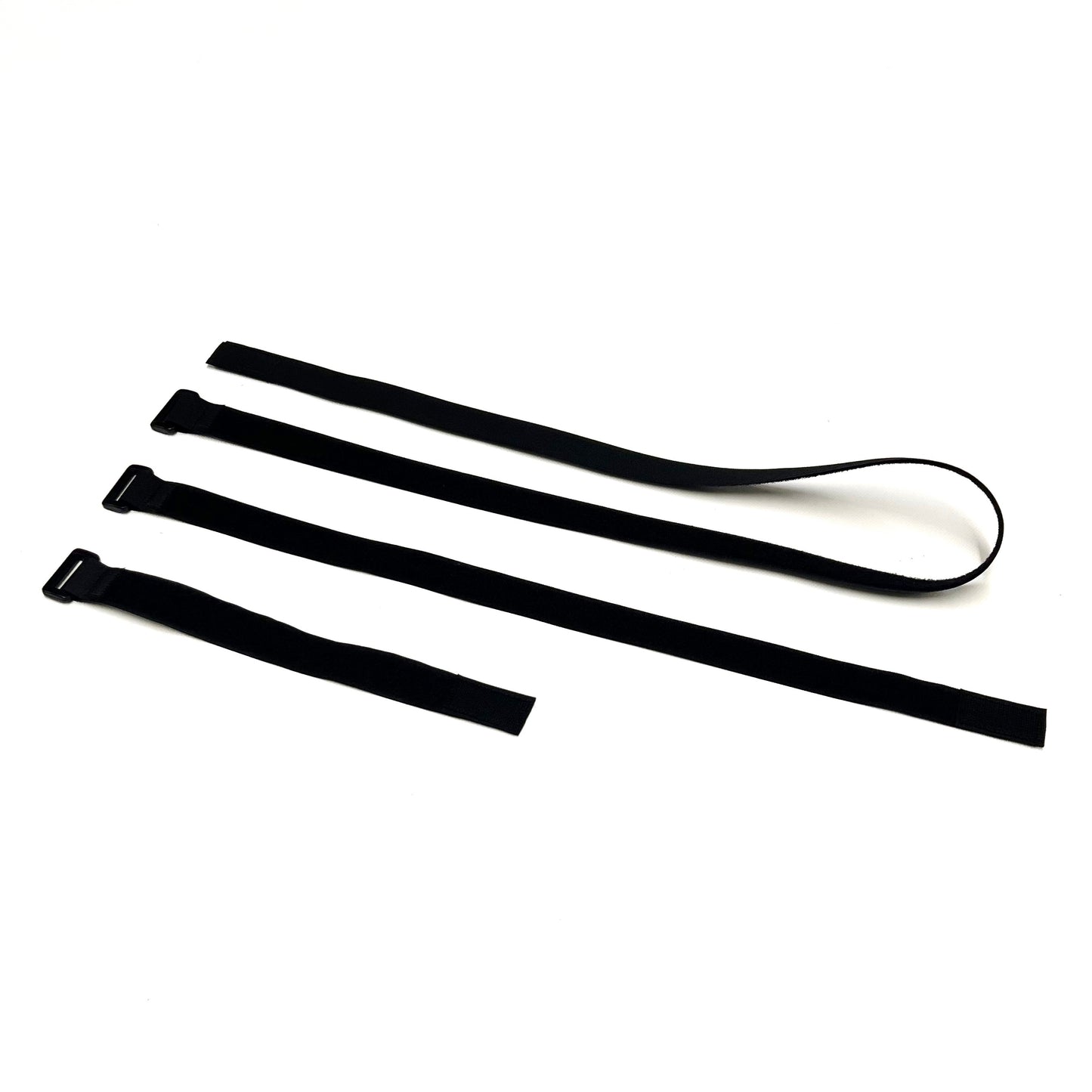 Hook And Loop Tape Strap Plastic Loop Strapping Band Luggage In Black & White