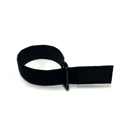Hook And Loop Tape Strap Plastic Loop Strapping Band Luggage In Black & White