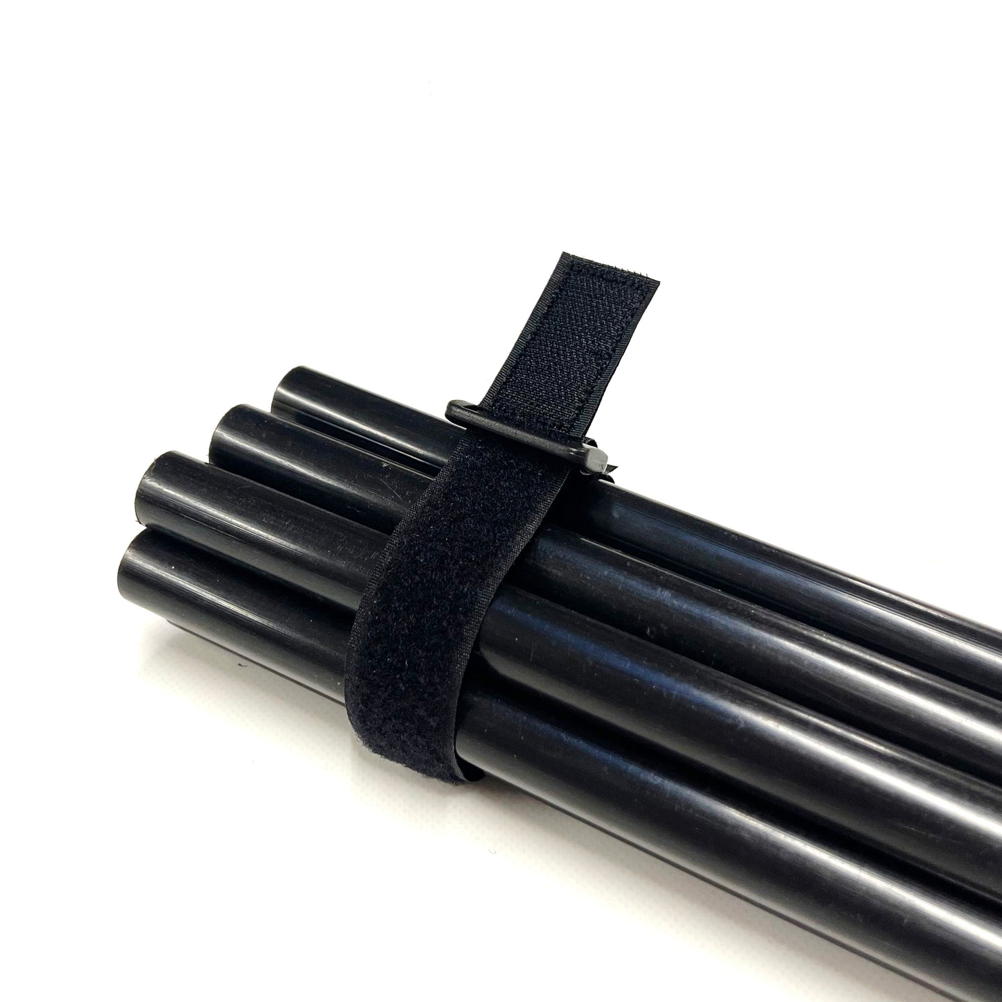 Hook And Loop Tape Strap Plastic Loop Strapping Band Luggage In Black & White