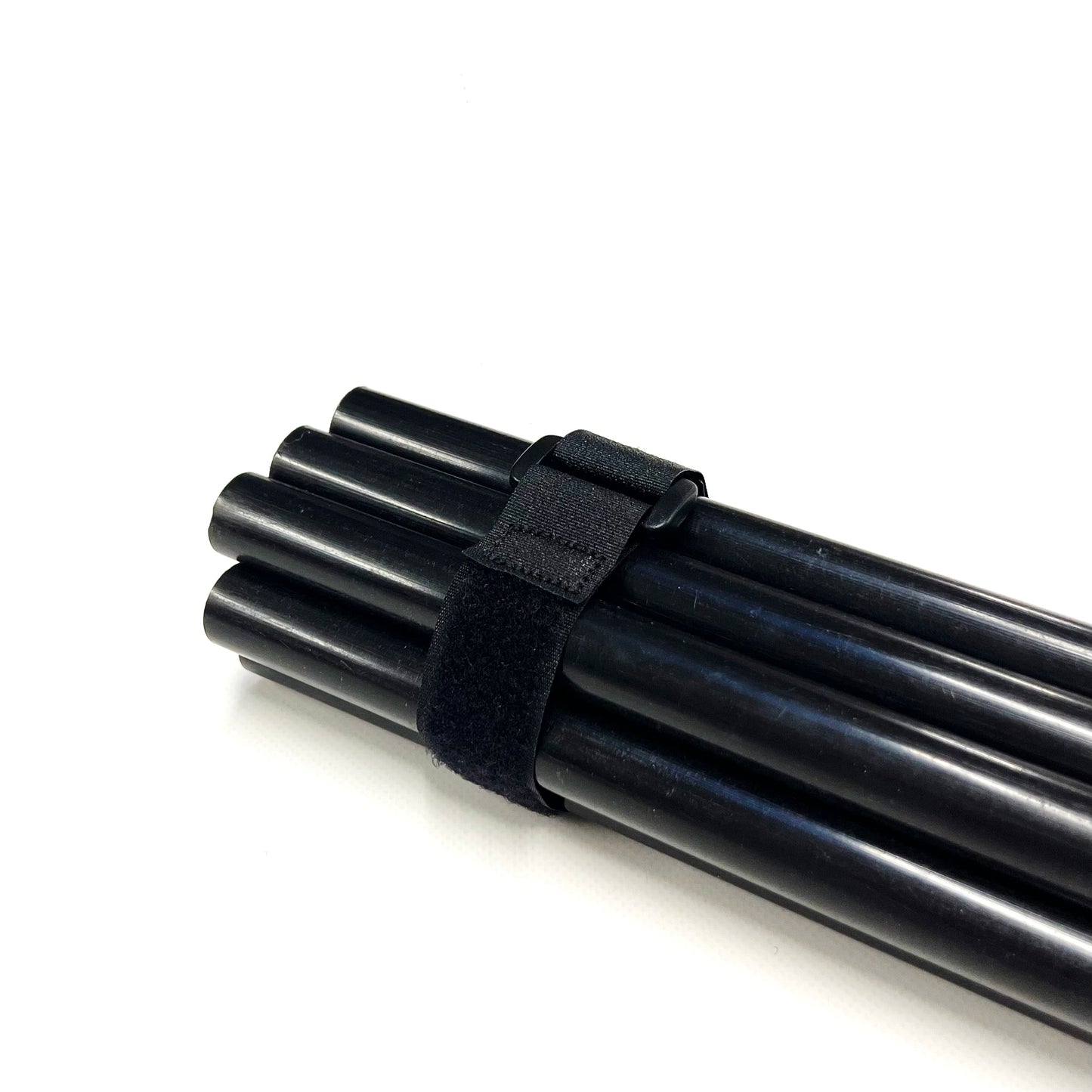Hook And Loop Tape Strap Plastic Loop Strapping Band Luggage In Black & White