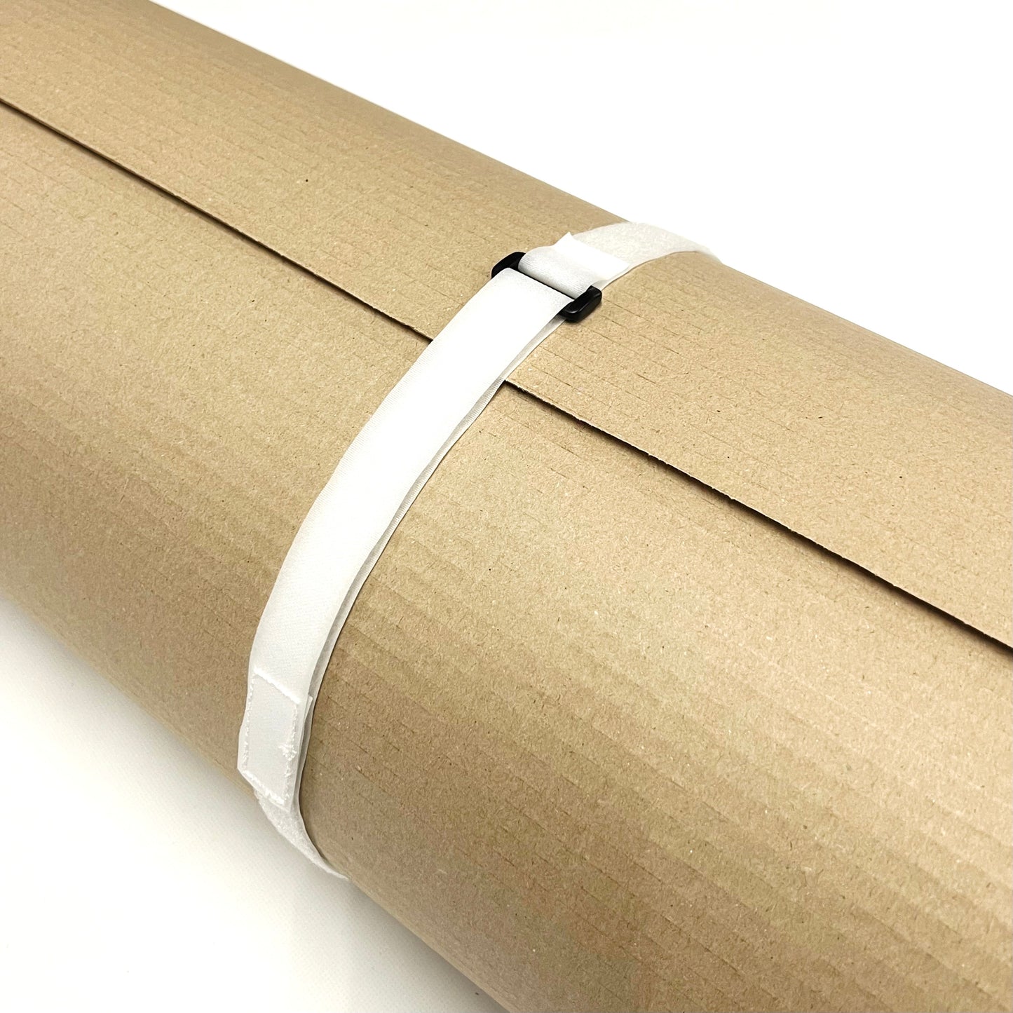 Hook And Loop Tape Strap Plastic Loop Strapping Band Luggage In Black & White