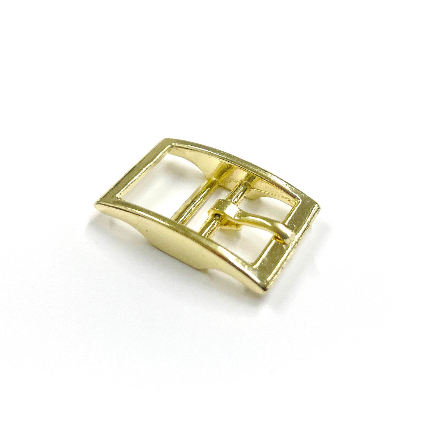 Caveson Buckles Brass Plated Square Ended 16mm 20mm 25mm Dog Collars Webbing Straps Belts