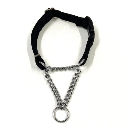 Half Check Chains For Dog Collars In Solid Brass or Chrome Plated In Various Sizes