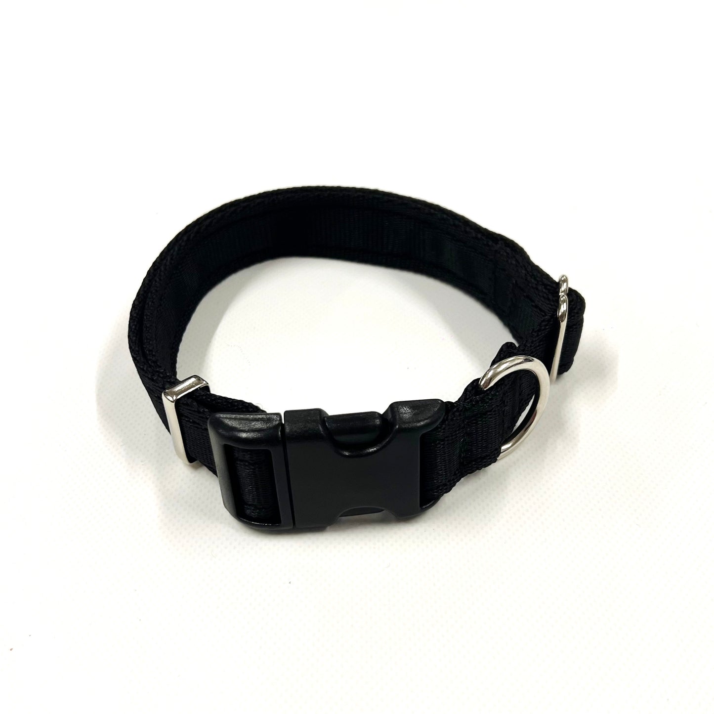 Adjustable Dog Collars 25mm Cushion Webbing In Various Colours And Sizes Small Medium Large