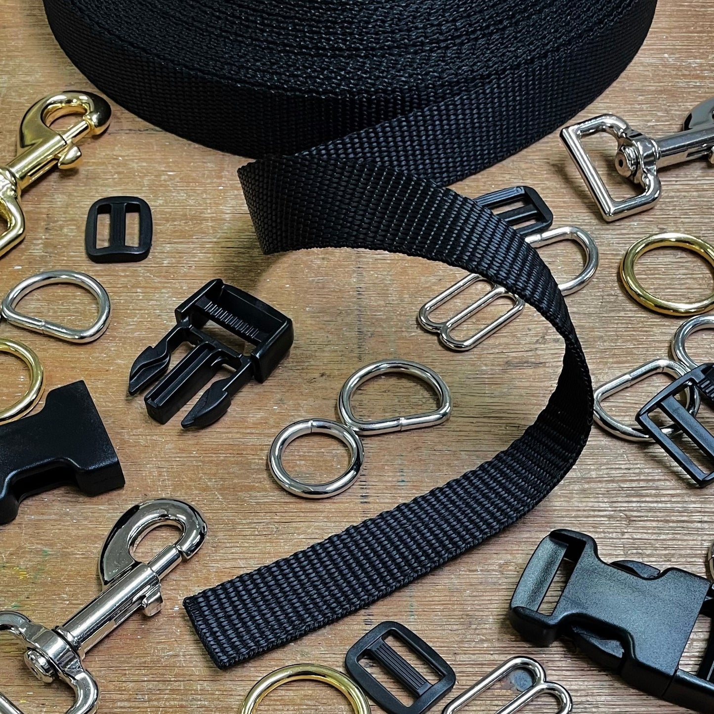 25mm Polypropylene Webbing 450kg In Various Colours And Lengths Ideal For Dog Leads Collars Straps Bags Handles