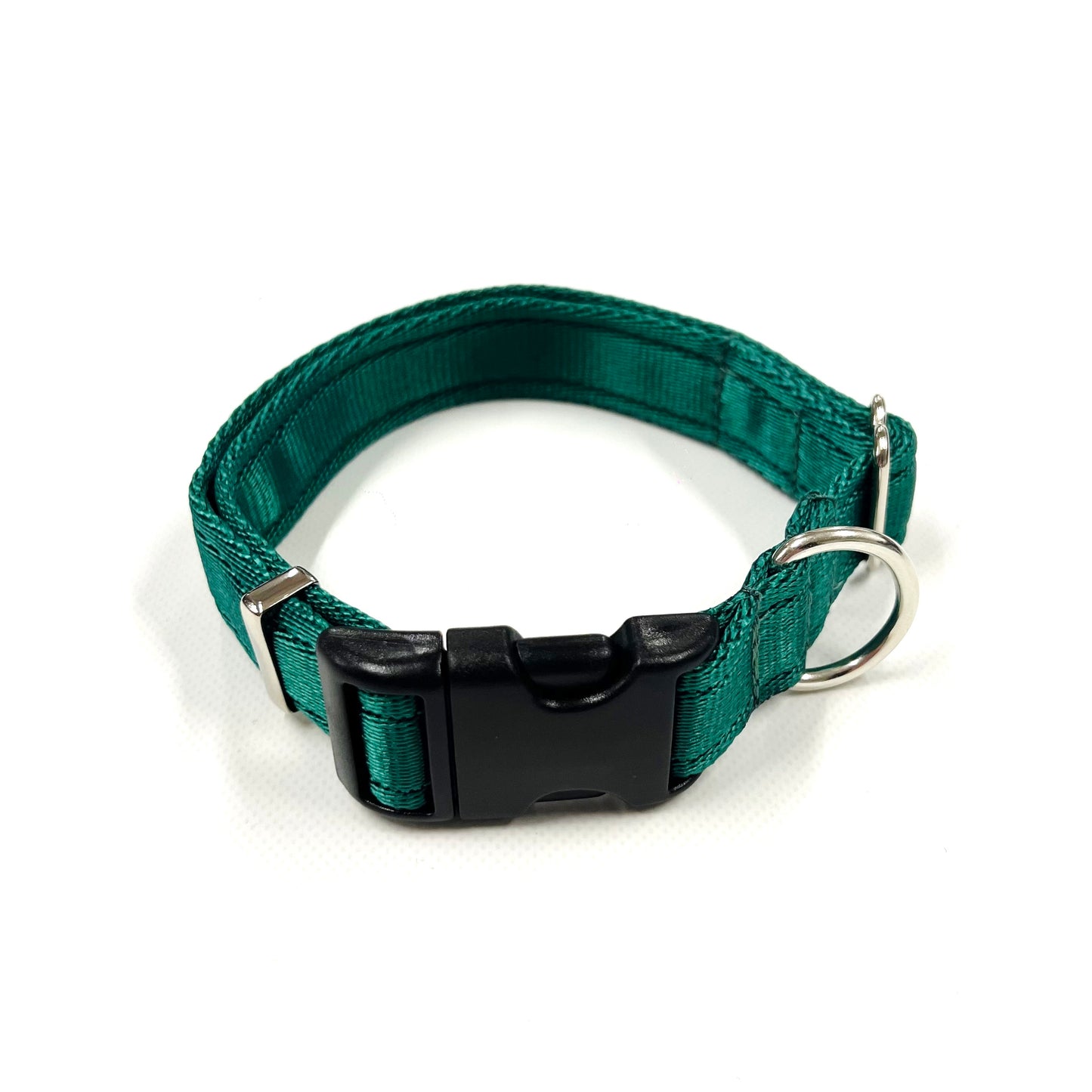 Adjustable Dog Collars 25mm Cushion Webbing In Various Colours And Sizes Small Medium Large