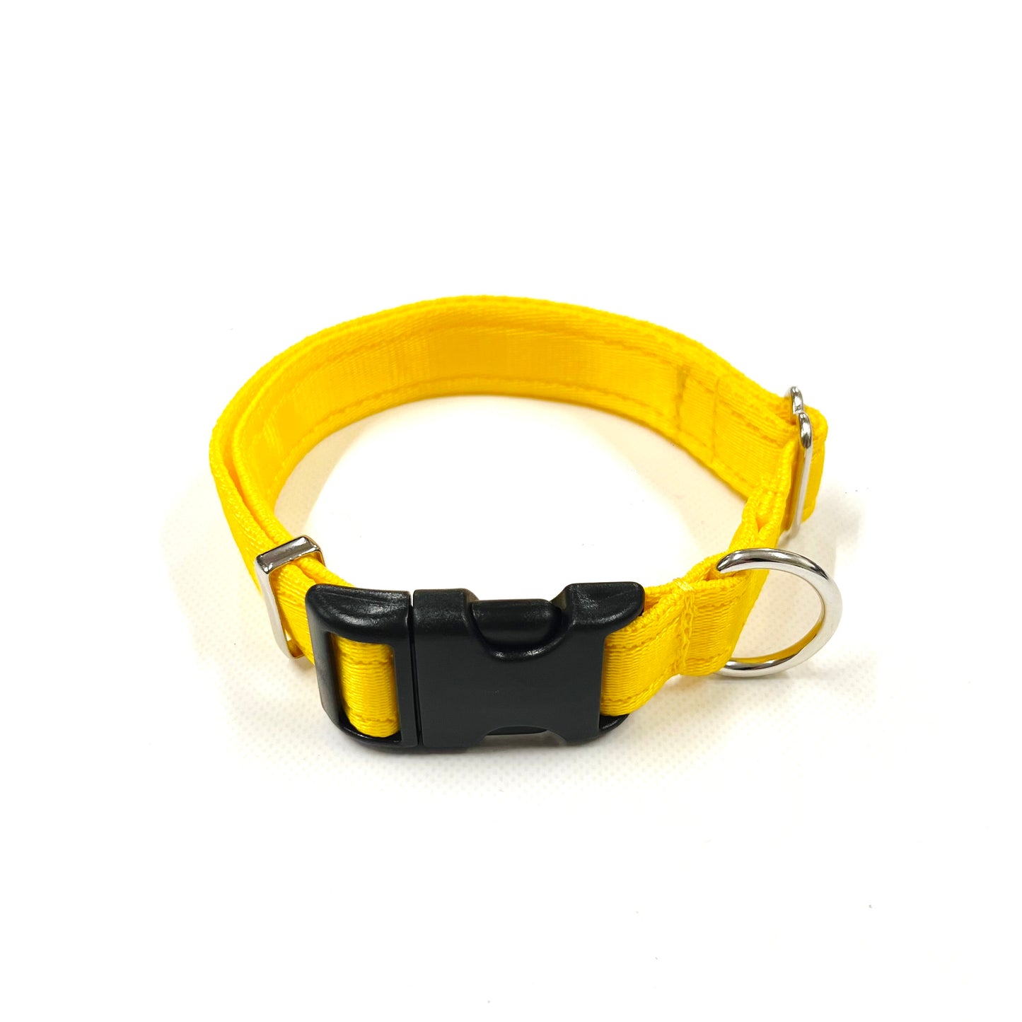 Adjustable Dog Collars 25mm Cushion Webbing In Various Colours And Sizes Small Medium Large