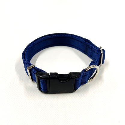 Adjustable Dog Collars 25mm Cushion Webbing In Various Colours And Sizes Small Medium Large