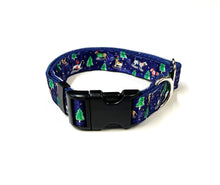 Load image into Gallery viewer, Christmas Dog Collars Adjustable 25mm Wide In Various Designs Small Medium Large