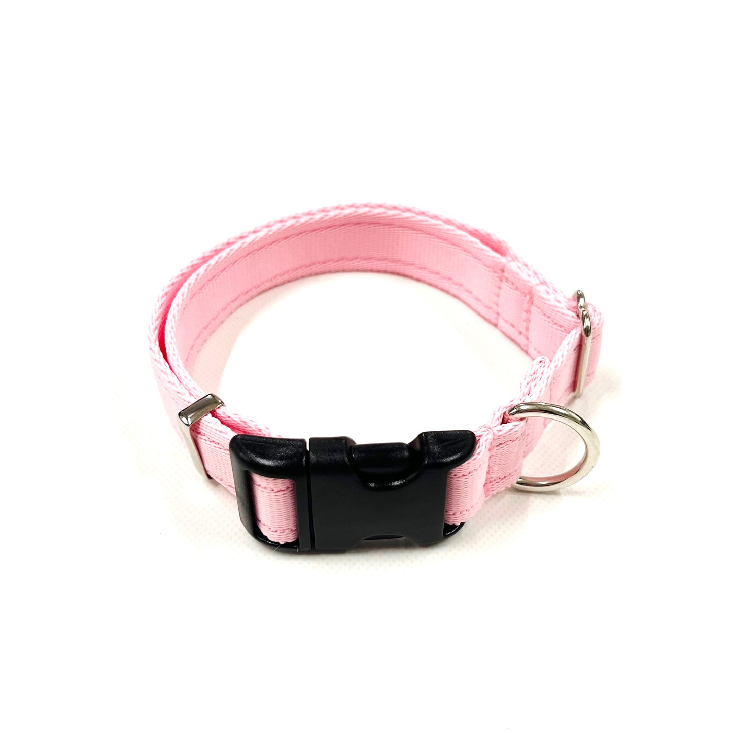 Adjustable Dog Collars 25mm Cushion Webbing In Various Colours And Sizes Small Medium Large