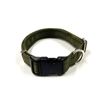 Adjustable Dog Collars 25mm Cushion Webbing In Various Colours And Sizes Small Medium Large