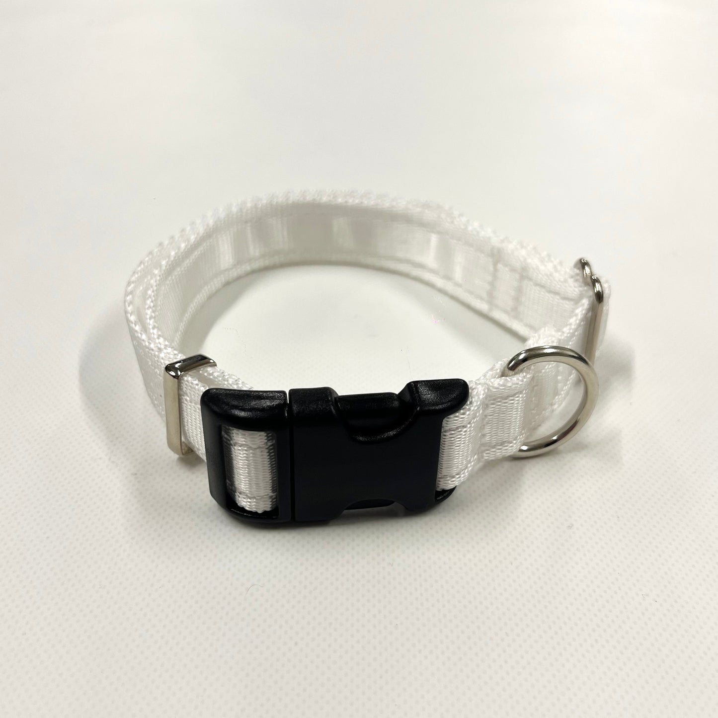 Adjustable Dog Collars 25mm Cushion Webbing In Various Colours And Sizes Small Medium Large