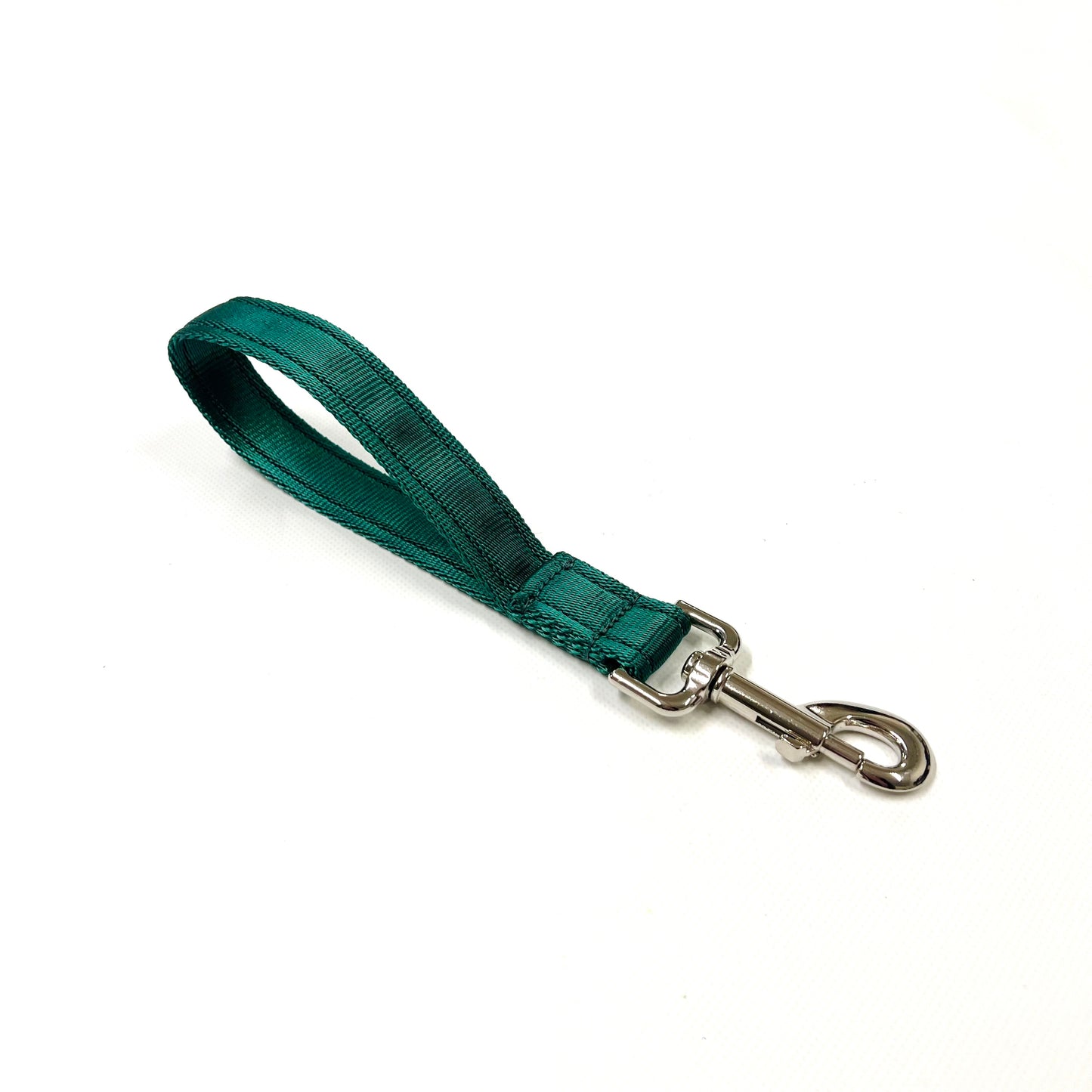 10" Short Close Control Dog Training Lead Leash 25mm Cushion Webbing In 19 Colours