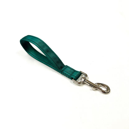10" Short Close Control Dog Training Lead Leash 25mm Cushion Webbing In 19 Colours