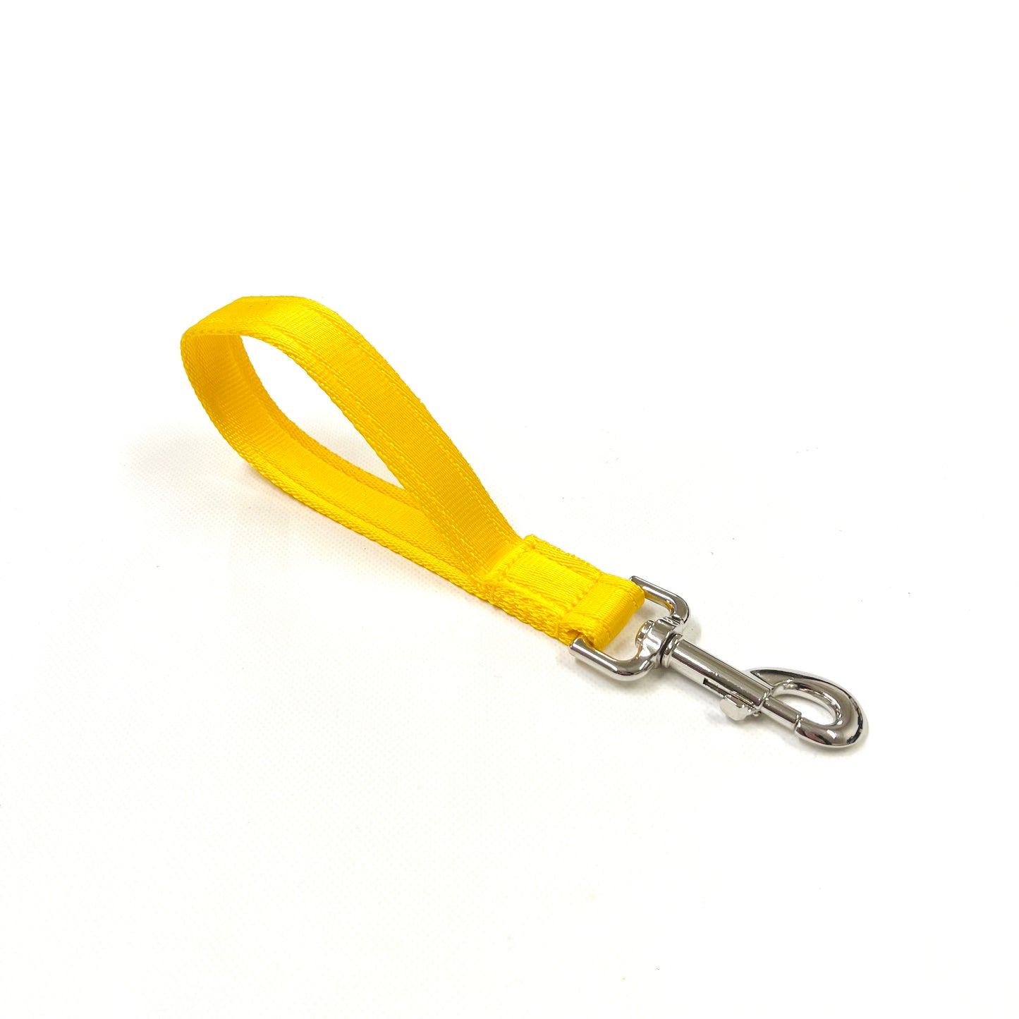 13" Short Close Control Dog Training Lead Leash 25mm Cushion Webbing In 19 Colours