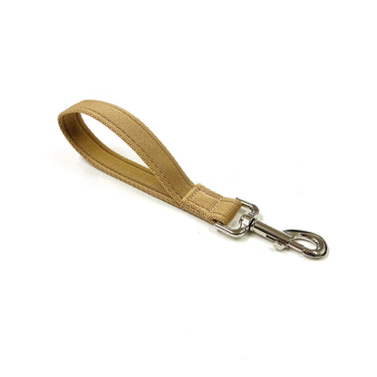 13" Short Close Control Dog Training Lead Leash 25mm Cushion Webbing In 19 Colours