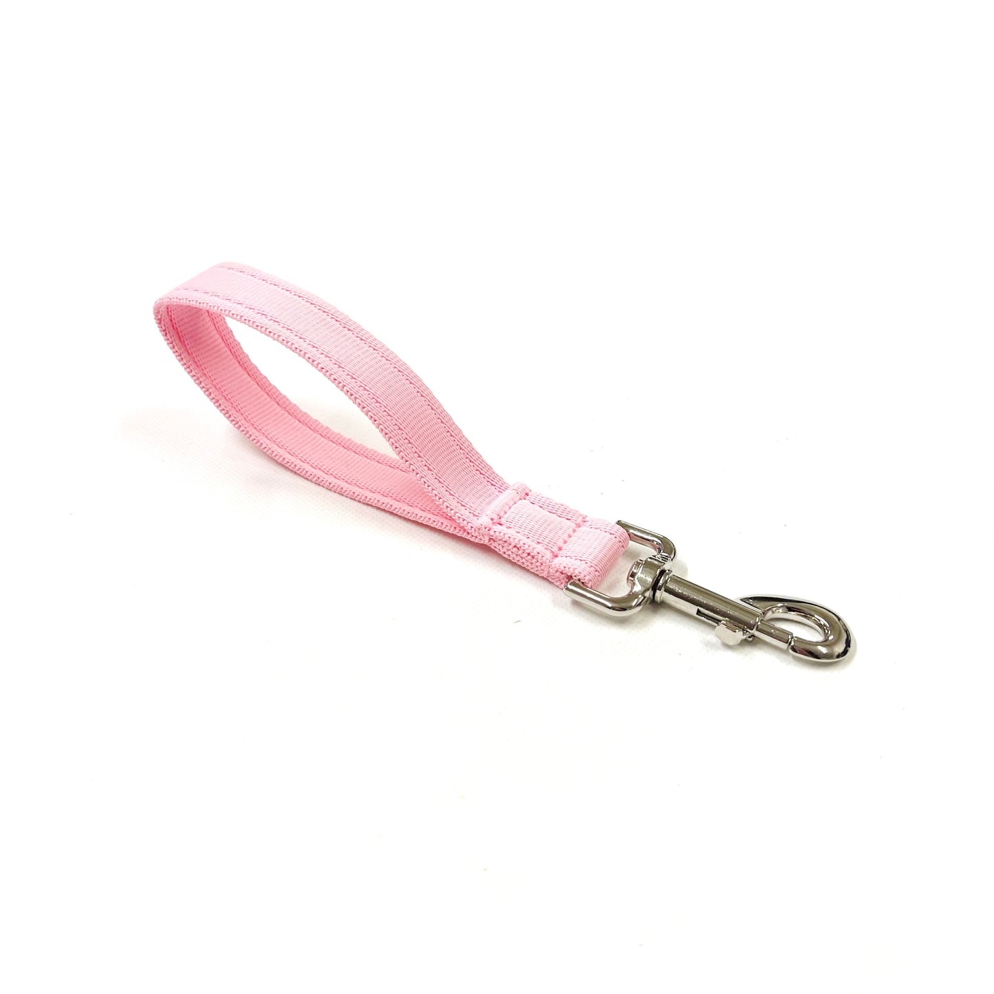 10" Short Close Control Dog Training Lead Leash 25mm Cushion Webbing In 19 Colours