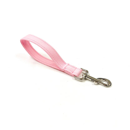 10" Short Close Control Dog Training Lead Leash 25mm Cushion Webbing In 19 Colours