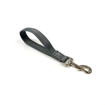 10" Short Close Control Dog Training Lead Leash 25mm Cushion Webbing In 19 Colours