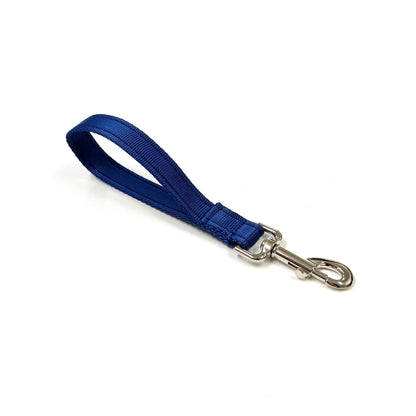10" Short Close Control Dog Training Lead Leash 25mm Cushion Webbing In 19 Colours