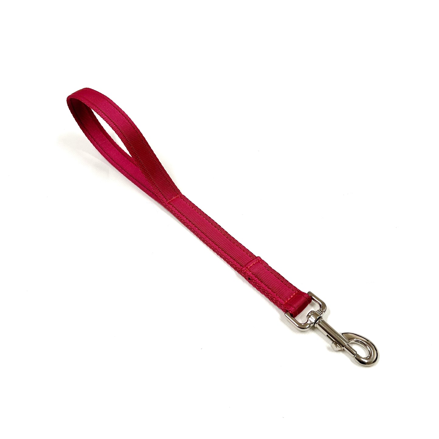 20" Short Close Control Dog Training Lead Leash 25mm Cushion Webbing In 19 Colours