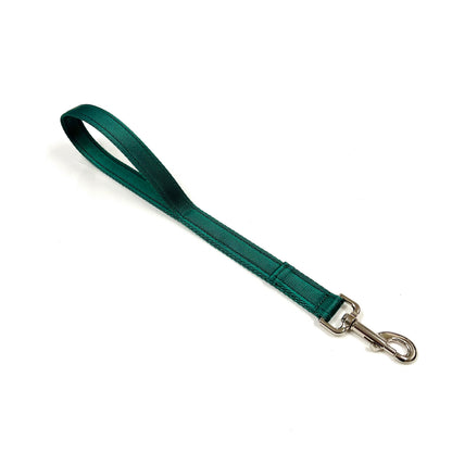 20" Short Close Control Dog Training Lead Leash 25mm Cushion Webbing In 19 Colours