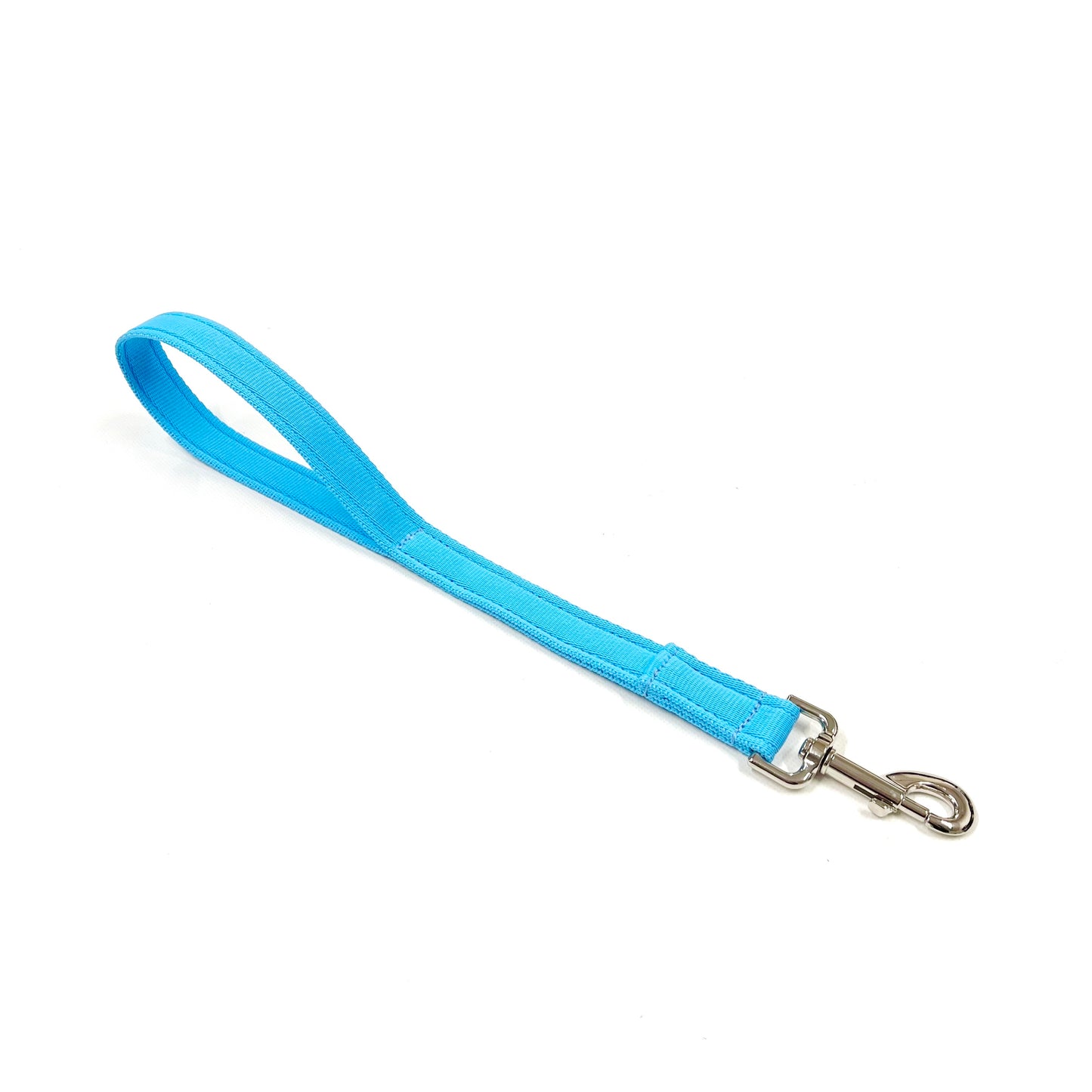 18" Short Close Control Dog Training Lead Leash 25mm Cushion Webbing In 19 Colours