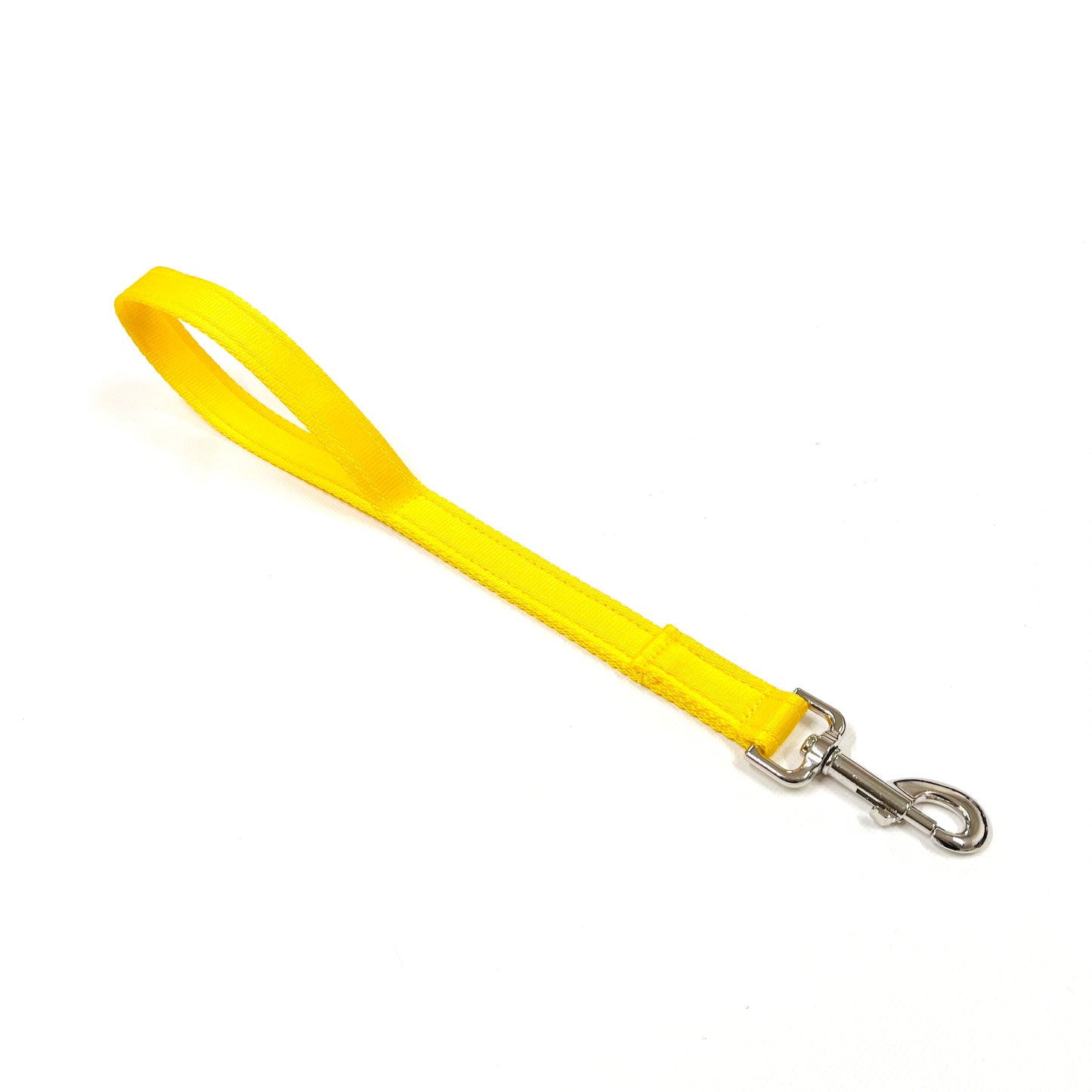 18" Short Close Control Dog Training Lead Leash 25mm Cushion Webbing In 19 Colours