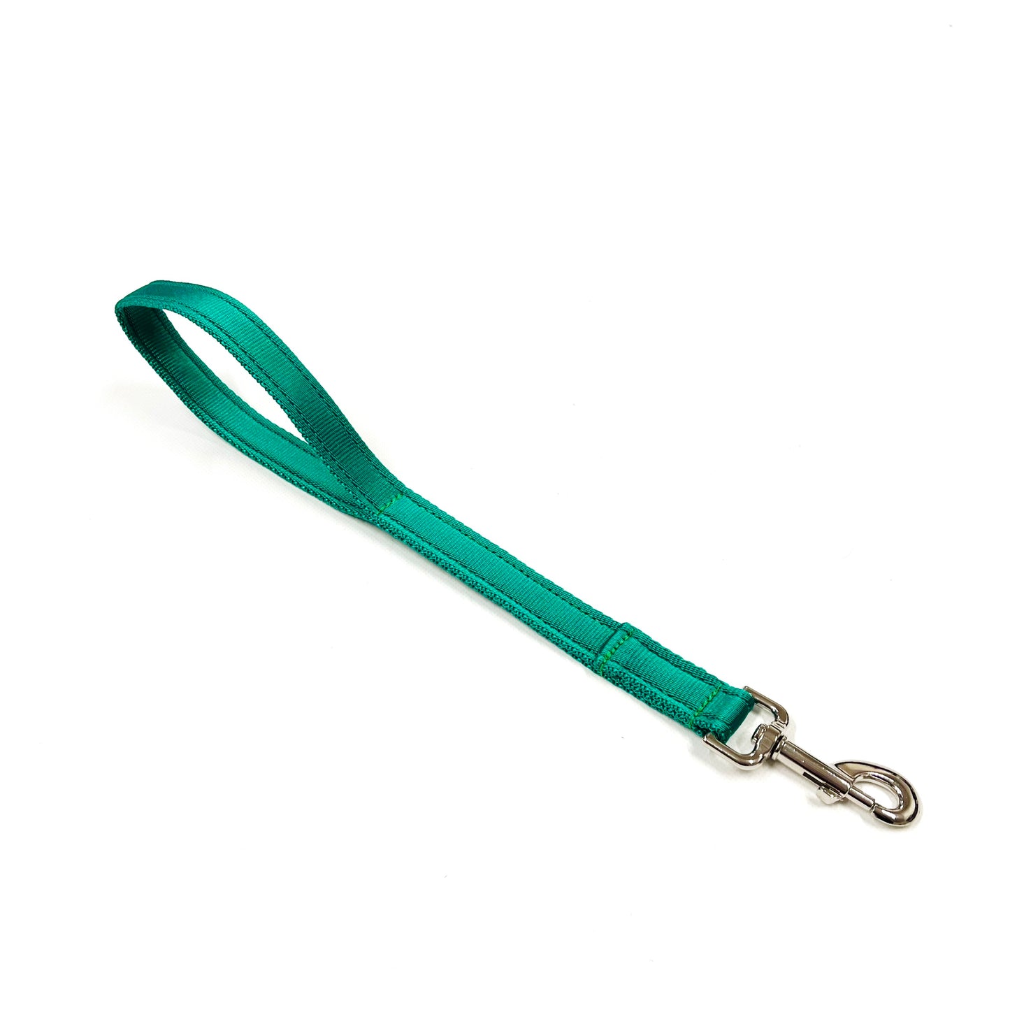 18" Short Close Control Dog Training Lead Leash 25mm Cushion Webbing In 19 Colours