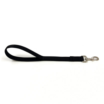 20" Short Close Control Dog Training Lead Leash 25mm Cushion Webbing In 19 Colours